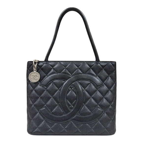 CHANEL Tote Bag Caviar Skin Black - Picture 1 of 11